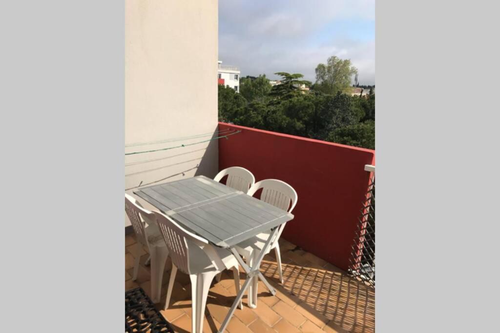 Bel Appartement Avec Vue Et Parking Prive Béziers Exterior foto